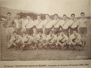 Campeones invictos Tercera Divisiòn 1950